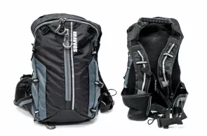 Backpack QIJIAN BAGS B-300 44х26х9cm black-grey