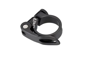 Seat post clamp 34,9 with QR Kalloy 